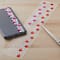 12 Packs: 2 ct. (24 total) Hearts Strip Bling Stickers by Recollections™